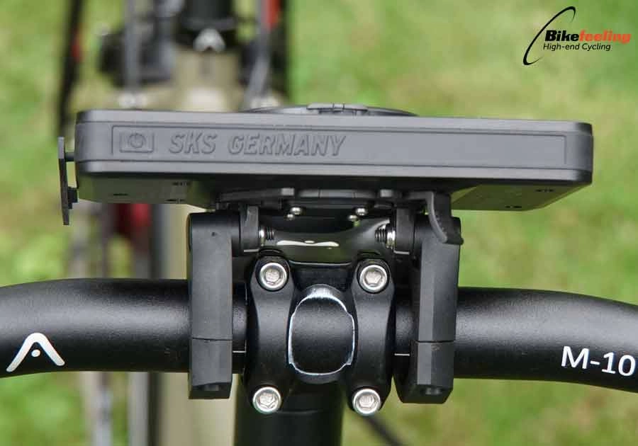 Implementeren Niet verwacht Afleiden SKS Compit is een telefoonhouder, kan met extra accu, voor je fiets.